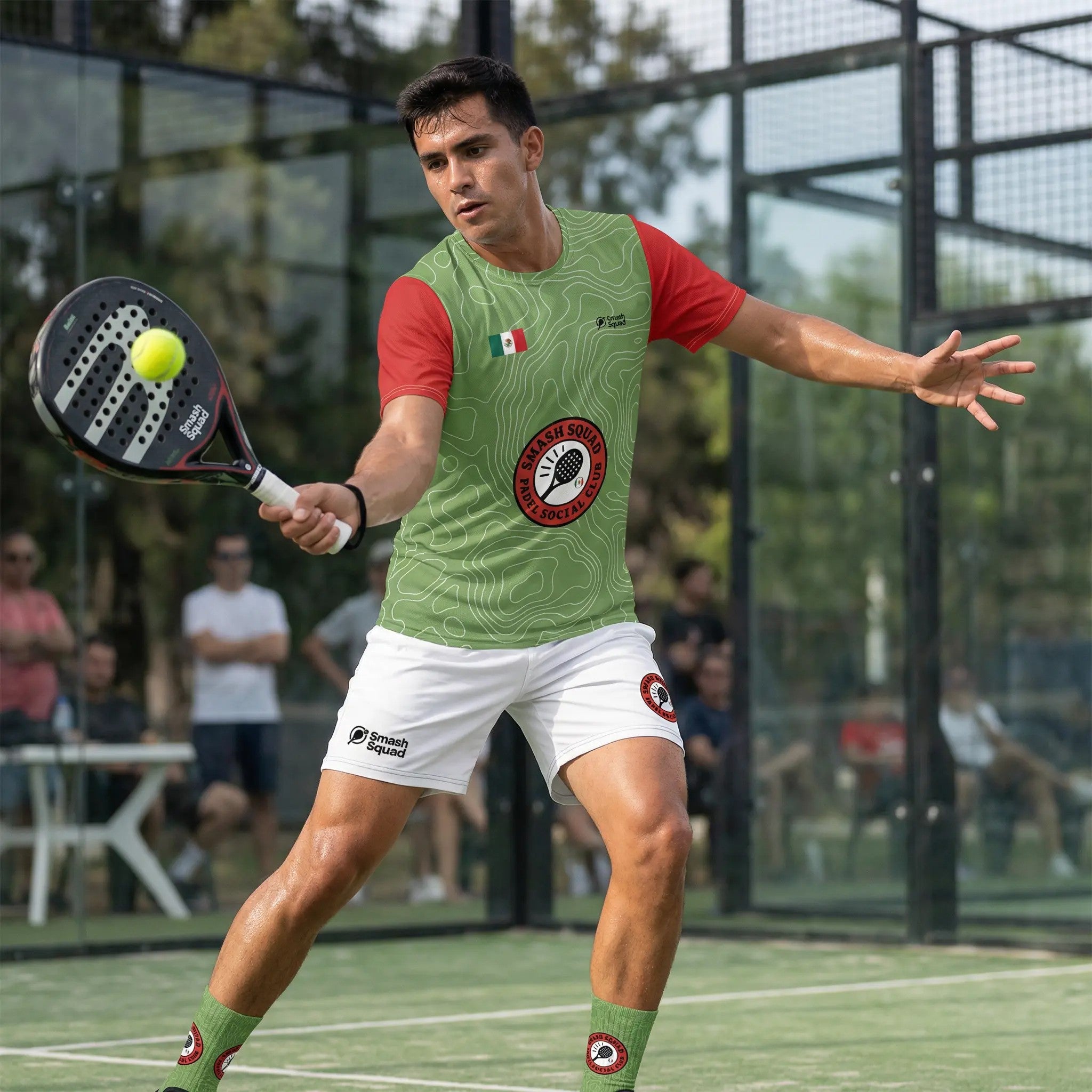Camiseta deportiva estampada para hombre "Team México"