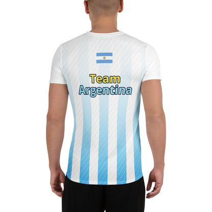 Camiseta deportiva estampada unisex "Team Argentina"