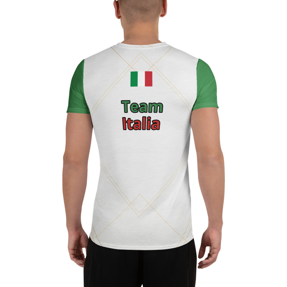 Camiseta deportiva estampada para hombre "Team Italia"