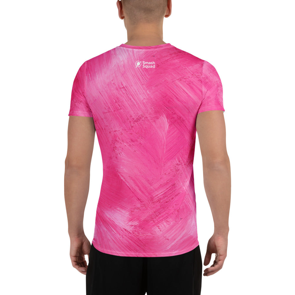 Camiseta deportiva estampada unisex "Smash Squad"