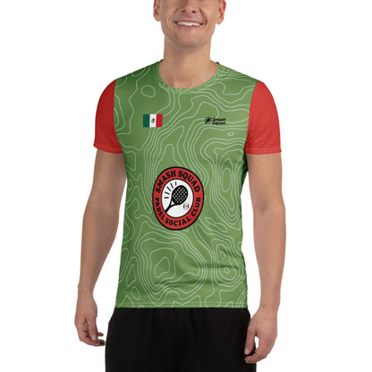 Camiseta deportiva estampada para hombre "Team México"