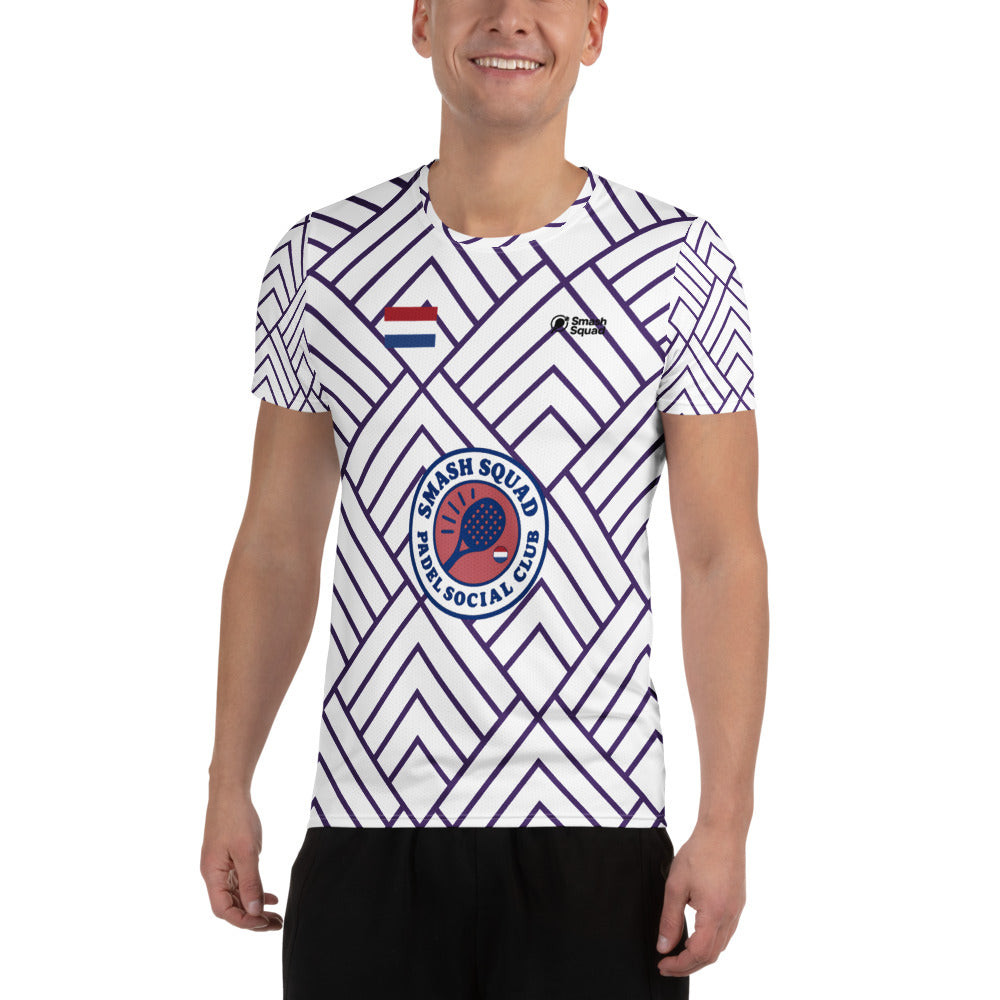 Camiseta deportiva estampada para hombre "Team Países Bajos"
