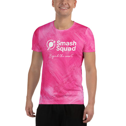 Camiseta deportiva estampada unisex "Smash Squad"