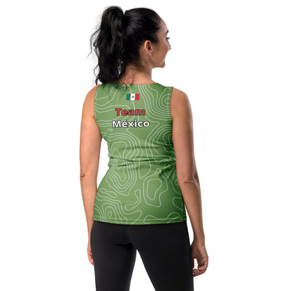 Camiseta deportiva de tirantes mujer "Team México"
