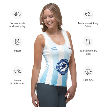 Camiseta deportiva de tirantes mujer "Team Argentina"