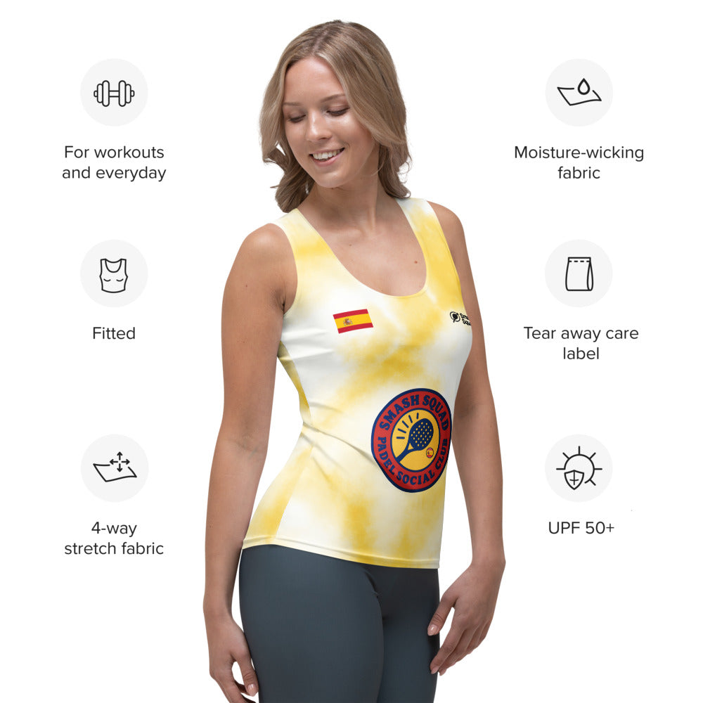 Camiseta deportiva de tirantes mujer "Team España"