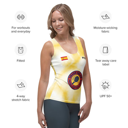 Camiseta deportiva de tirantes mujer "Team España"