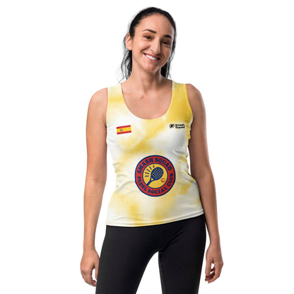Camiseta deportiva de tirantes mujer "Team España"