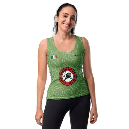 Camiseta deportiva de tirantes mujer "Team México"