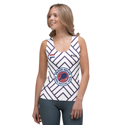 Camiseta deportiva de tirantes mujer "Team Países Bajos"