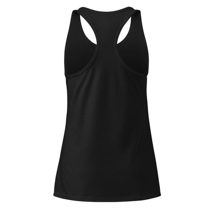Camiseta de tirantes algodón para mujer "Game, set, match"