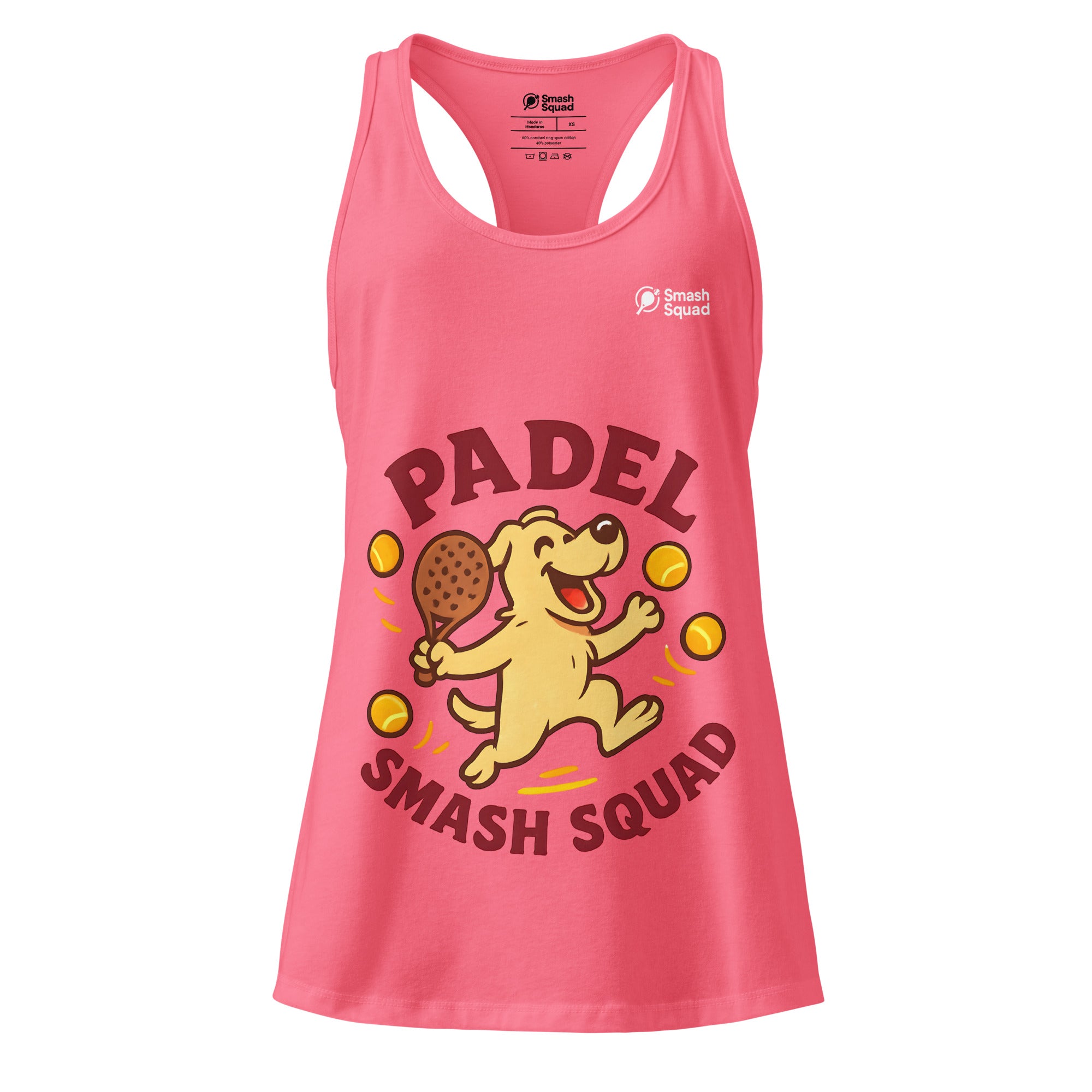 Camisetas de Tirantes Algodón de Pádel para Mujer | Smash Squad Shop